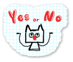 Thrown-out letters! sticker #6027846