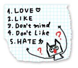 Thrown-out letters! sticker #6027851