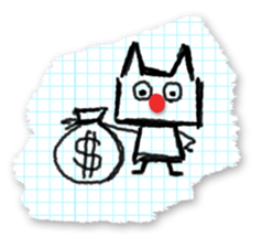 Thrown-out letters! sticker #6027855