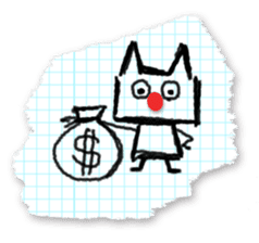 Thrown-out letters! sticker #6027855