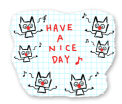 Thrown-out letters! sticker #6027859