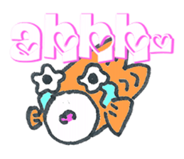 Carp-chan will have daily conversation sticker #6027869