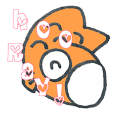 Carp-chan will have daily conversation sticker #6027870