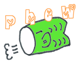 Carp-chan will have daily conversation sticker #6027872