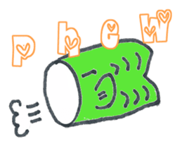 Carp-chan will have daily conversation sticker #6027872