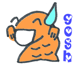 Carp-chan will have daily conversation sticker #6027874
