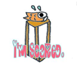 Carp-chan will have daily conversation sticker #6027876