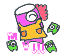 Carp-chan will have daily conversation sticker #6027878