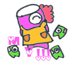 Carp-chan will have daily conversation sticker #6027878