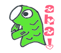 Carp-chan will have daily conversation sticker #6027881