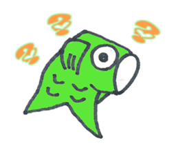 Carp-chan will have daily conversation sticker #6027884