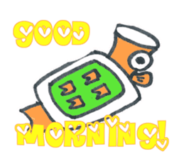 Carp-chan will have daily conversation sticker #6027896