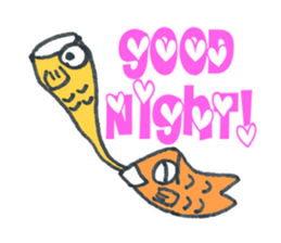 Carp-chan will have daily conversation sticker #6027899