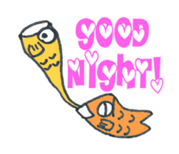 Carp-chan will have daily conversation sticker #6027899