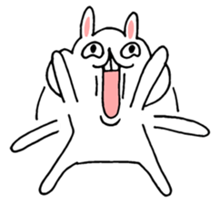 Panic Bunny sticker #6027915