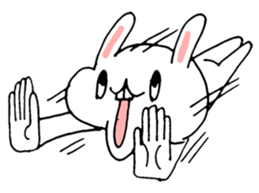 Panic Bunny sticker #6027928