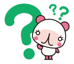 Every day of pink bear sticker #6027986