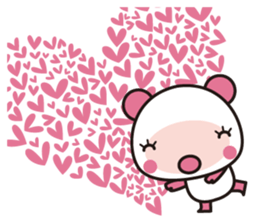 Every day of pink bear sticker #6027987