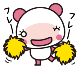 Every day of pink bear sticker #6027995