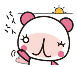 Every day of pink bear sticker #6028003