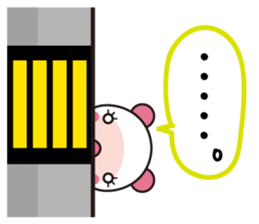 Every day of pink bear sticker #6028019