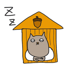 A Funny Squirrel sticker #6029276