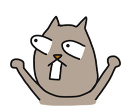 A Funny Squirrel sticker #6029280