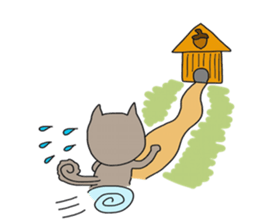 A Funny Squirrel sticker #6029288