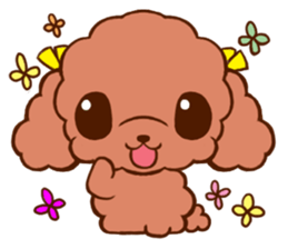 poodletan 2 sticker #6029534