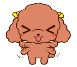 poodletan 2 sticker #6029535