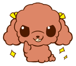 poodletan 2 sticker #6029536