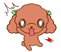 poodletan 2 sticker #6029539