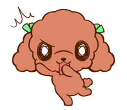 poodletan 2 sticker #6029541