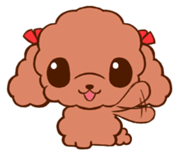 poodletan 2 sticker #6029542