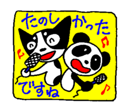 Cow Spot Chihuahua Dog Greeting Messages sticker #6029720