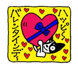 Cow Spot Chihuahua Dog Greeting Messages sticker #6029735