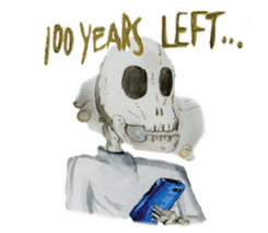 Lanty with her teddy sticker #6029857