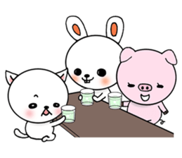 Annoying animal set sticker #6029943