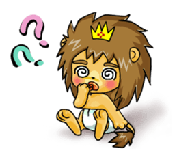 King and princess sweet world sticker #6030029