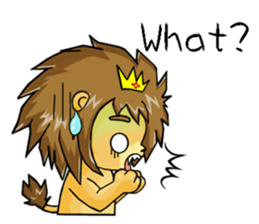 King and princess sweet world sticker #6030037