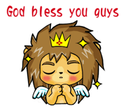 King and princess sweet world sticker #6030038