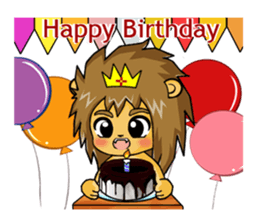 King and princess sweet world sticker #6030054