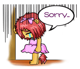 King and princess sweet world sticker #6030058