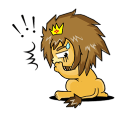 King and princess sweet world sticker #6030063