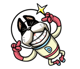 Space Dog sticker #6030151