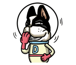 Space Dog sticker #6030154