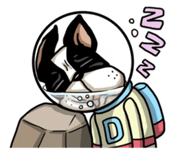 Space Dog sticker #6030159