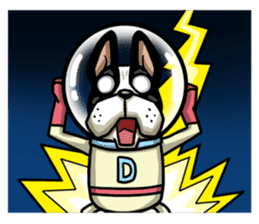 Space Dog sticker #6030168