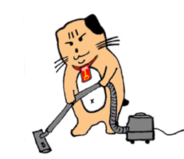 Cleaning imageup charactor sticker #6030895