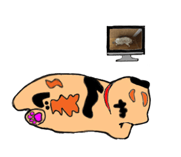 Cleaning imageup charactor sticker #6030901